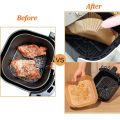 20/50/100Pcs Air fryer Baking Paper for Barbecue Plate Round Oven Pan Pad 16/20cm AirFryer Oil-Proof Disposable Paper LinerHats & Caps. 