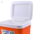 Durable 5L BBQ Picnic Cooler Box for Keeping Drinks Food Warm/Cold Orange. 