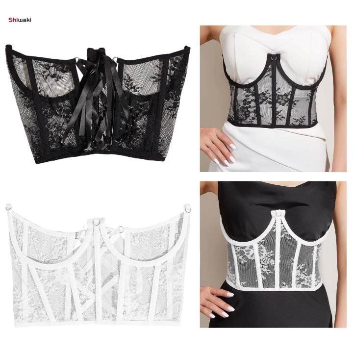 Underbust%20Corset%20Belt,%20Waist%20Corset,%20Lace%20Open%20Cup%20Corset,%20Short%20Torso%20Underwire%20Boned%20Corset,%20Underboob%20Waist%20-%20Image%206