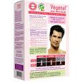 Vegetal Bio Hair Colour Soft Black | 150g | Achieve Natural, Ammonia-Free Hair Color | PPD-Free, 100% Herbal Certified Organic for Men and Women | UV Protection and Luster Maintenance | Complete Kit(FROM INDIA)NUZ. 