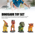 Dinosaur Toy Set 4pcs Shaking Head Dinosaur Toy Realistic for Kids. 