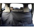 amazon basics Polyester Waterproof Car Back Bench Seat Cover Protector for Pets - 56 x 47, Black NUZ. 