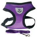 2023 Breathable Dog Accessories Mesh Nylon Durable Walking Dog Rope Pet Chest Strap Dog Traction Rope Dog Harness And Leash. 