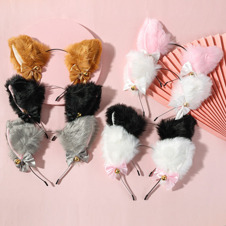 Plush%20Cat%20Ears%20Bell%20Headband%20Super%20Fairy%20Japanese%20Soft%20Girl%20Headdress%20Photoshoot%20-%20Image%203