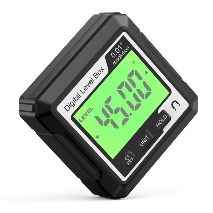 Digital Electronic Level Digital Angle Fnder 90°Magnetic Inclinometer ...