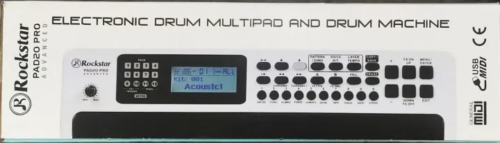 Rockstar%20PAD20%20PRO%20Advanced%20Octa%20pad%20Electronic%20Drum%20Multi%20pad%20&%20Drum%20Machine,%20Hand%20Playable%20-%20White%20With%2029%20Buttons,%208%20Pad%20-%20Image%209