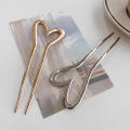 Korean Style Hair Pins Fashionable Alloy Hair Accessories  Design U shaped Pins for Women Girls Styling Accessories Gifts. 