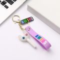 Kpop Newjean Light Stick Pendant Keychain IVE New Jeans MINJI HANNI DANIELLE HAERIN HYEIN Lightstick Silica Gel Keyrings gift. 