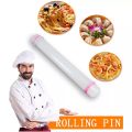 Fondant Rolling Pin - White Kitchen Rolled Fondant Tools Silicone Non-stick Rolling Pin Cupcake Decorating Roller Cake Decorating Tools Mini Baking Tools. 