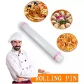 Fondant Rolling Pin - White Kitchen Rolled Fondant Tools Silicone Non-stick Rolling Pin Cupcake Decorating Roller Cake Decorating Tools Mini Baking Tools. 