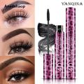 Anedshaop YANQINA Liquid Eyeliner Pencil+4D Waterproof Mascara Set Cosmetics Original Eye Liner Thick Curling Mascara Eyebrow Pencil Eyes Makeup. 