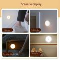 USB Motion Sensor with Switch Bedroom Night Room Decor LED Lamp Rechargeable Home Decoration For Corridors Room Ais. 