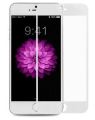 White matte screen protector tempered glass for iPhone 6, 6S, 7 & 8. 