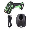 iMARCONE 2-in-1 Industrial Barcode Scanner Handheld 1D/2D/QR Code Scanner 2.4G & BT Wireless Bar Code Reader 0.3 Megapixel with Base Compatible with Windows/Android/Mac/Linux for Supermarket Retail Logistics Warehouse. 