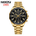 NIBOSI Brand's New Fashion, Business, Deluxe Time Code Watch, Sports Quartz Men's Watch. 
