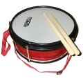 10/ 12 inch Snare Drum Side drum with Drum Stick Pair, Belt 10'' 12'' Snare Drum with Drumsticks and strap Head Drumstick Shoulder Strap Drum Mousse Student Band Key for Percussion Instrument Kids Drum. 