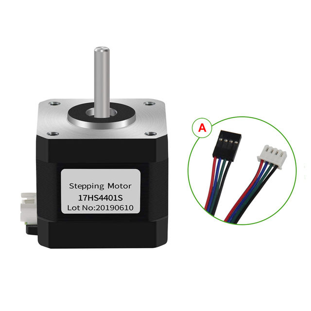 Nema17 Stepper Motor 4 Lead Motor Nema 17 Motor With 1m Cable 42bygh 38mm 1.5a For Cnc 3d Printer