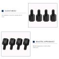 100x Motherboard Hex Standoff Threaded Spacer M3 Thread 6+6mm Black. 