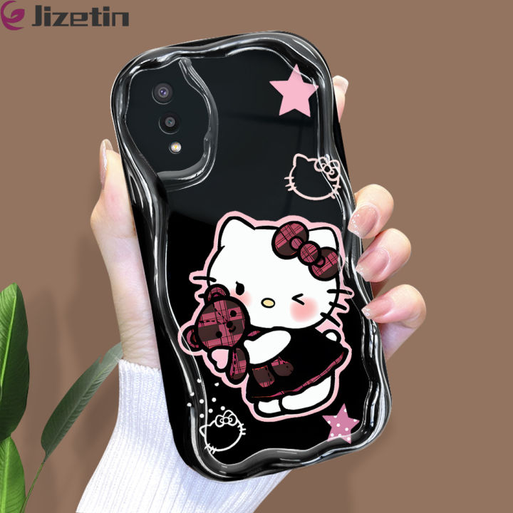 Jizetin%20for%20Samsung%20A02%20M02%20Back%20Cover%20Sweet%20Cool%20KT%20Cat%20Curved%20Wavy%20Edge%20Soft%20Silicone%20Phone%20Case%20-%20Image%202