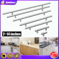 Brushed Steel T Bar Handles Kitchen/Cabinet/Door/Cupboard/Drawer/Bedroom T-Bar. 