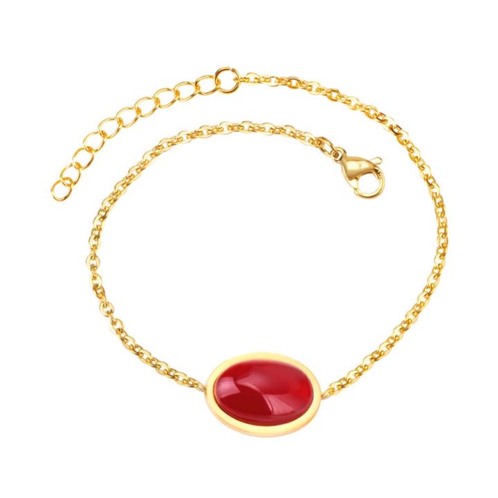 LUXUSTEEL%20New%2020cm+3cm%20Extender%20Link%20Chain%20Bracelets%20Female%20Gift%20Blue/Red/Light%20Pink/Black%20Stone%20Bracelets%20Bangles%20Bijoux%20Party%20-%20Image%205