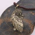 Lkyou Jewelry Retro Punk Style Owl Pendant Wisdom Greek Mythology Animal Necklace Men and Women Casual Party Jewelry Gift Accessories. 