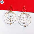 Women Fashion Big Earrings / Hoop Circle Earrings For Ladies / Multiple Round Earrings. 