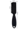 New Professional Barber Shaving Beard Brush Removal Neck Dusting Horse Hair Brushes Face Mustache Salon Cleaning Styling Tools. 
