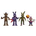 Funko 4pcs / set Five Night At Freddy's FNAF Action Figures Toys Foxy Freddy FNAF sister location PVC model Toys★109. 