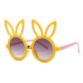Funny Color Rabbit Ear Eyewear Summer Kids Cute Baby Sunglasses Girls. 