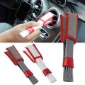 【3】 Car Brush Conditioner Grille Cleaner Duster Auto Detailing Maintenance Care Car Tools. 