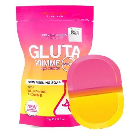Gluta Primme Skin Natural Whittenning Soap (gws) with Glutathione Vitamin E  100g | Daraz.lk