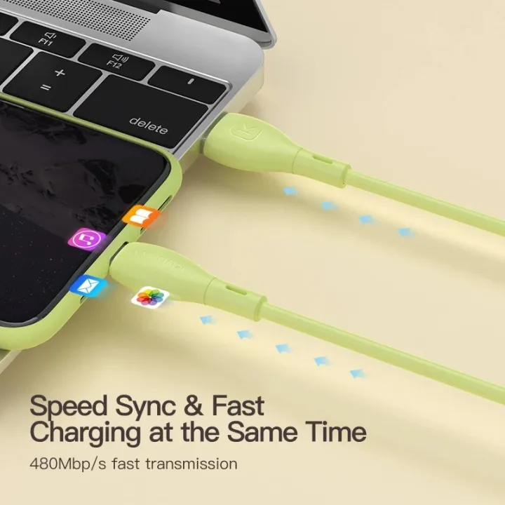 KUULAA%20Liquid%20Silicone%20Micro%20Cable%20USB%20Fast%20Charging%20For%20Samsung%20Xiaomi%20Huawei%20-%2050cm%20-%20Image%205