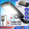 Waterproof Outdoor USB Rechargeable Solar Street Light OSL LED Parking Lot Lighting Dusk to Dawn with Remote Control. 