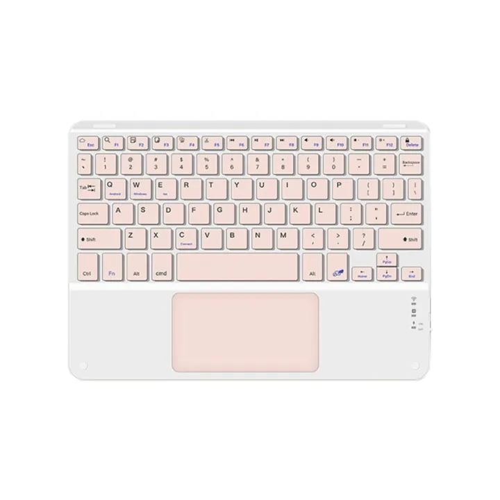10inches%20Touchpad%20Bluetooth%20Keyboard%20Compatible%20with%20,%20Android,%20and%20IOS%20English%20Green%20-%20Image%203