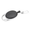 Outdoor Retractable Wire Keychain Anti- Anti-lost Key Ring Camping Tools Carabiner. 