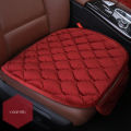 1/2PCS Plush Car Front Seat Cover Seat Vehicle Cushion Anti-slip Universal Front Chair Seat Breathable Pad. 