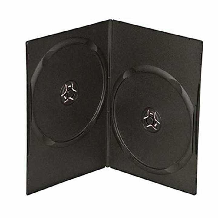 DVD Cover DVD Case DVD Box 7mm Black 2 in 1