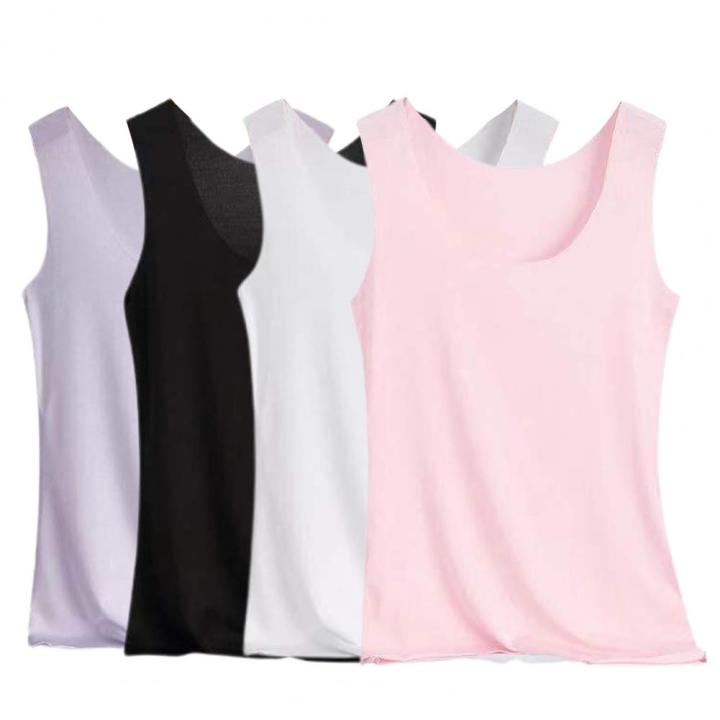 Women%20Vest%20T-shirt%20Summer%20Ice%20Silk%20Vest%20Women%20Undershirt%20Underwear%20All%20Match%20Casual%20Slim%20Tank%20Tops%20Stretchy%20Women%20Blouse%20Camis%20-%20Image%203