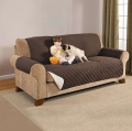 Stylish Couch Coat Double Seater Sofa Cover, Reversible and Practical Slipcover Protector for Pets, Kids, and Everyday Use. 