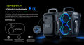 HOPESTAR PARTYONE CLUB 650W High Power PartyboX Bluetooth Speaker with Dual Microphones. 