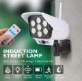 Solar Power Dummy Security Camera Fake LED Blink Light Outdoor Surveillance CCTV. 