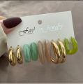 Beautiful Hoope Earrings Trendy Fashion. 