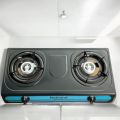 Gas Cooker National Double Burner Stainless Steel BEST PRIZE. 