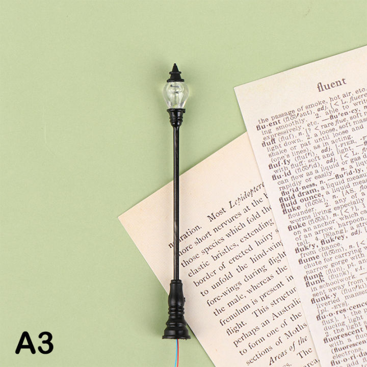 1:87%20Scale%20Model%20Mini%20Lamps%203v%20Led%20White%20Street%20Lights%20For%20Scene%20Decoration%20Accessaries%20-%20Image%204