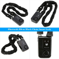 Smart Chain Lock Keyless Lock Bike/Motorcycle/Gate/Door Phone APP Control Anti Theft Alarm Bluetooth. 