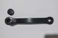 Bicycle COG Wheel Left Arm Crank MTB Pedal Arm - Grey and Black. 