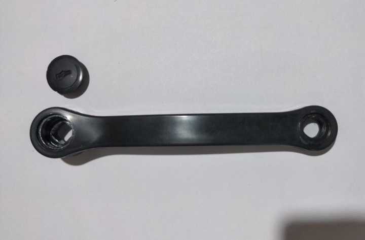Bicycle%20COG%20Wheel%20Left%20Arm%20Crank%20MTB%20Pedal%20Arm%20-%20Grey%20and%20Black%20-%20Image%202