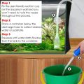 Unique 103cm Siphon Gravel Suction Pipe Filter Fish Tank Vacuum Water Change Pump Aquarium Manual Cleaner Tool.