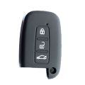 Folding Flip Remote Silicone Car Key Cover Case For Hyundai IX35, Sonata. 
